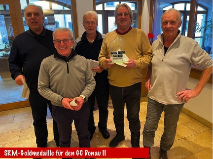 Gold für den GC Donau II