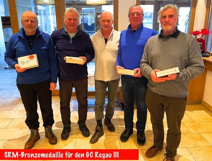 Bronze für GC Regau III