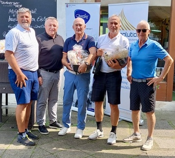 Siegerbild Tagessieger brutto und 75+ brutto